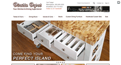 Desktop Screenshot of dinettedepot.com